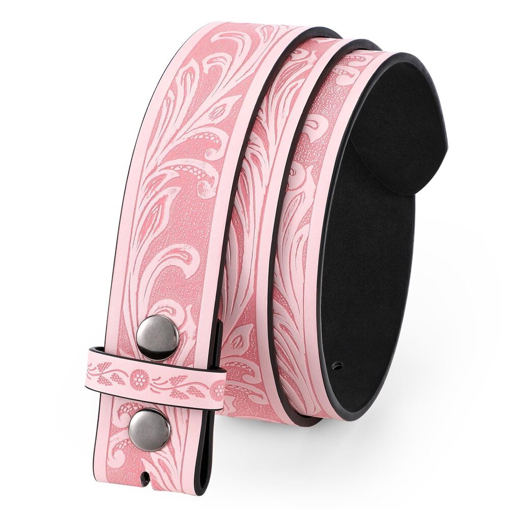 9364 Men Women Western Belt Strap Without Buckle 1.5" Wide Cowboy Cowgirl